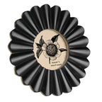 DecorScalloped Round Frame, Black - 3” - Dekor Butik
