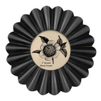 DecorScalloped Round Frame, Black - 3” - Dekor Butik
