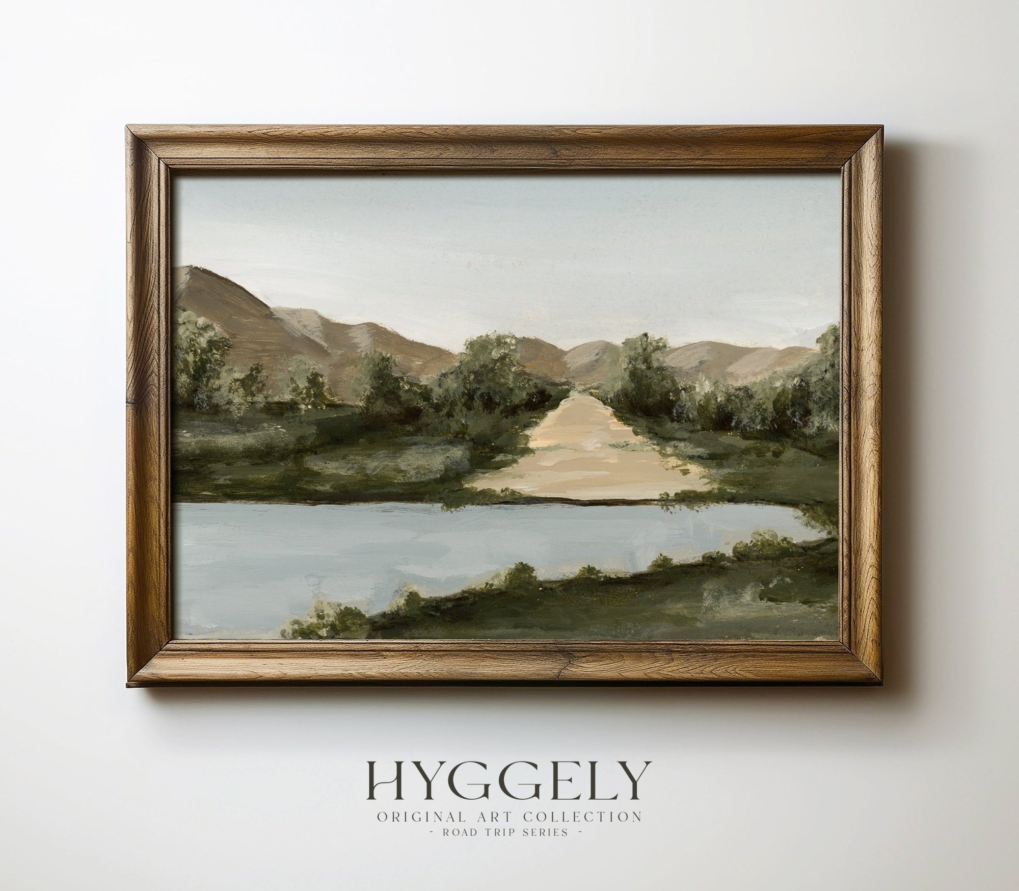 Home DecorSerene Mountains | Landscape Art Print | Road Trip Series | RT114 - Dekor Butik