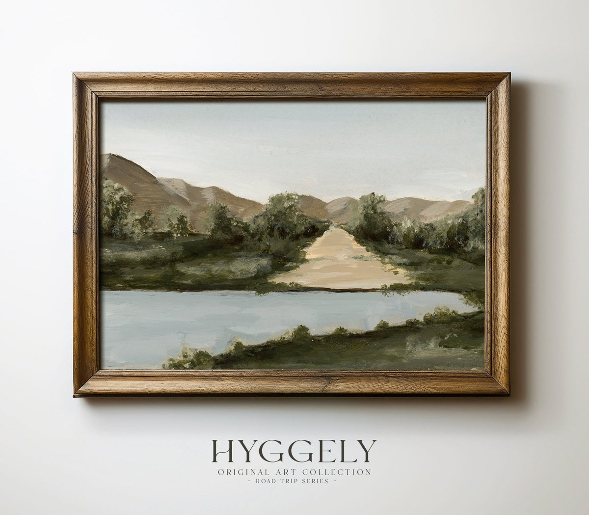 Home DecorSerene Mountains | Landscape Art Print | Road Trip Series | RT114 - Dekor Butik