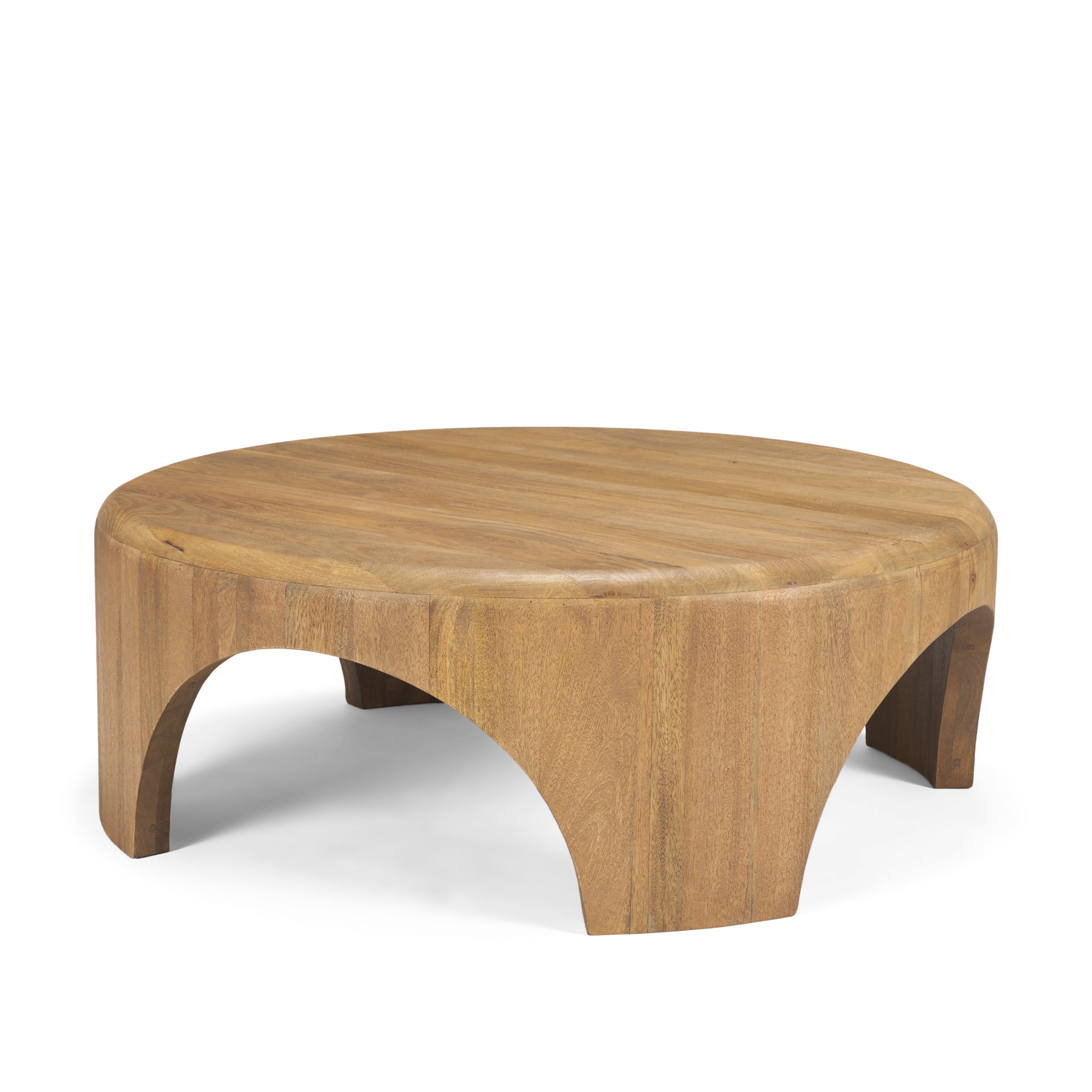 Coffee TablesShima Round Coffee Table - 2 Finishes - Dekor Butik