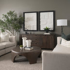 Coffee TablesShima Round Coffee Table - 2 Finishes - Dekor Butik