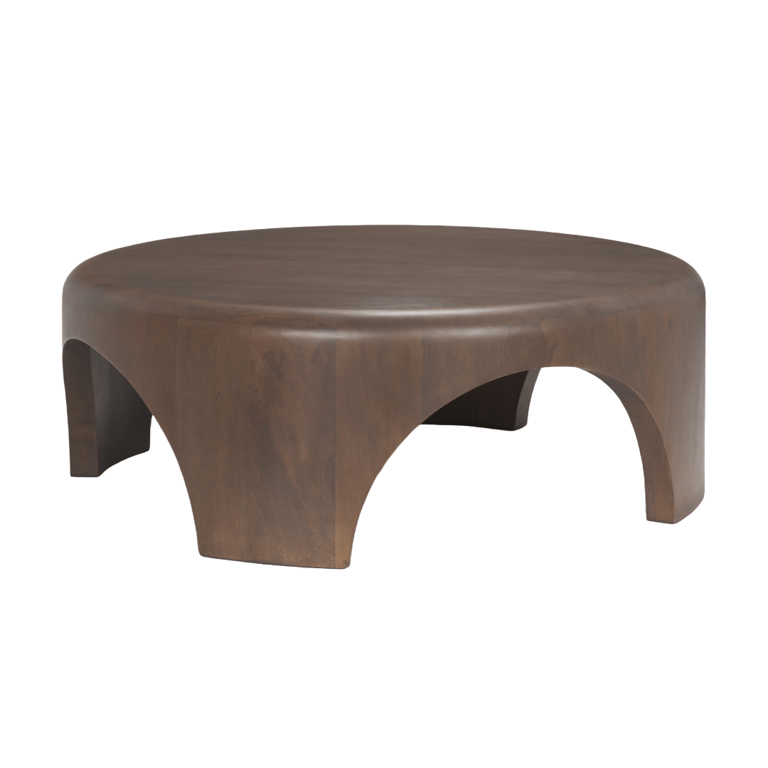 Coffee TablesShima Round Coffee Table - 2 Finishes - Dekor Butik