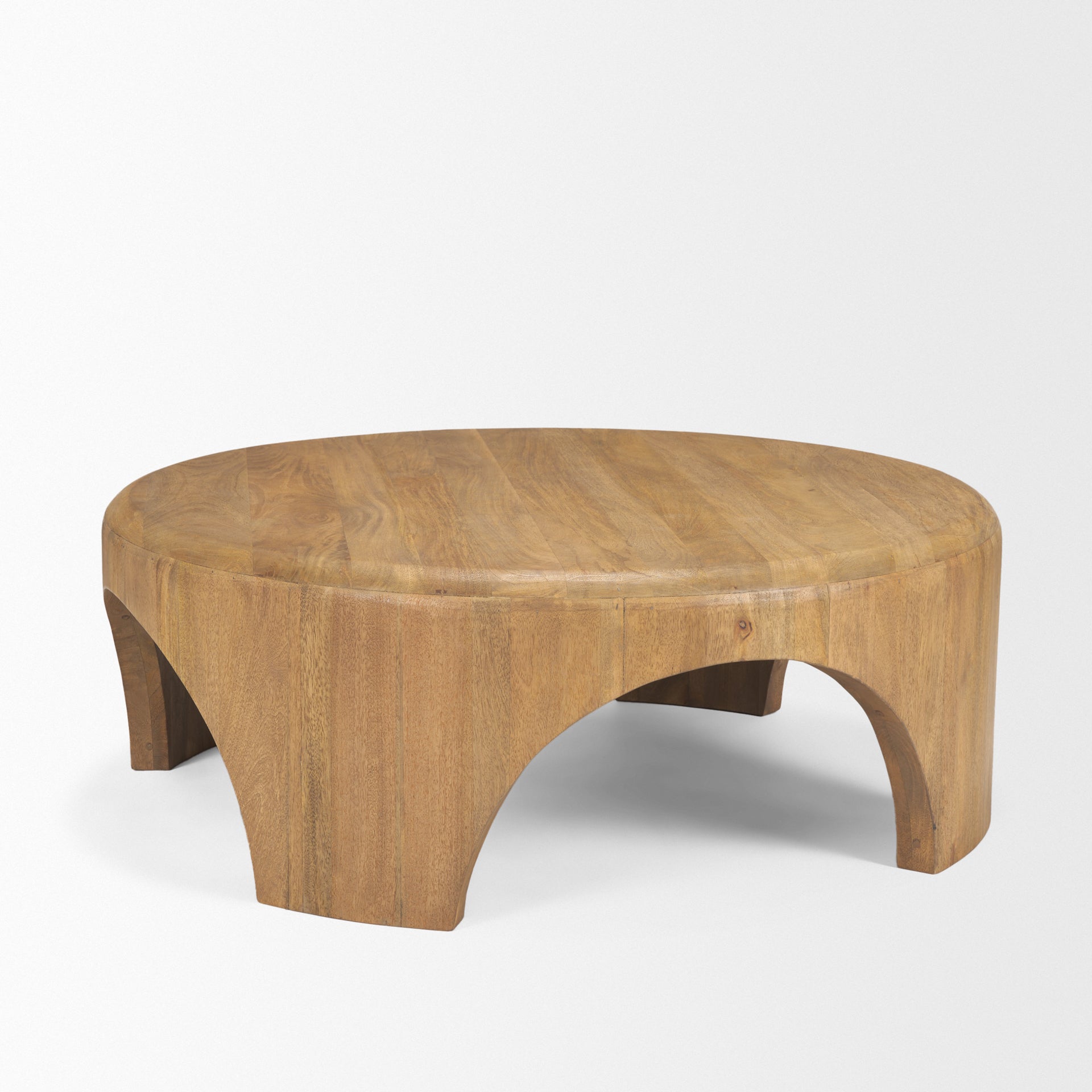 Coffee TablesShima Round Coffee Table - 2 Finishes - Dekor Butik