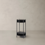 End and Side TablesSienna Solid Teak Side Table, Black - Dekor Butik