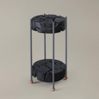 End and Side TablesSienna Solid Teak Side Table, Black - Dekor Butik