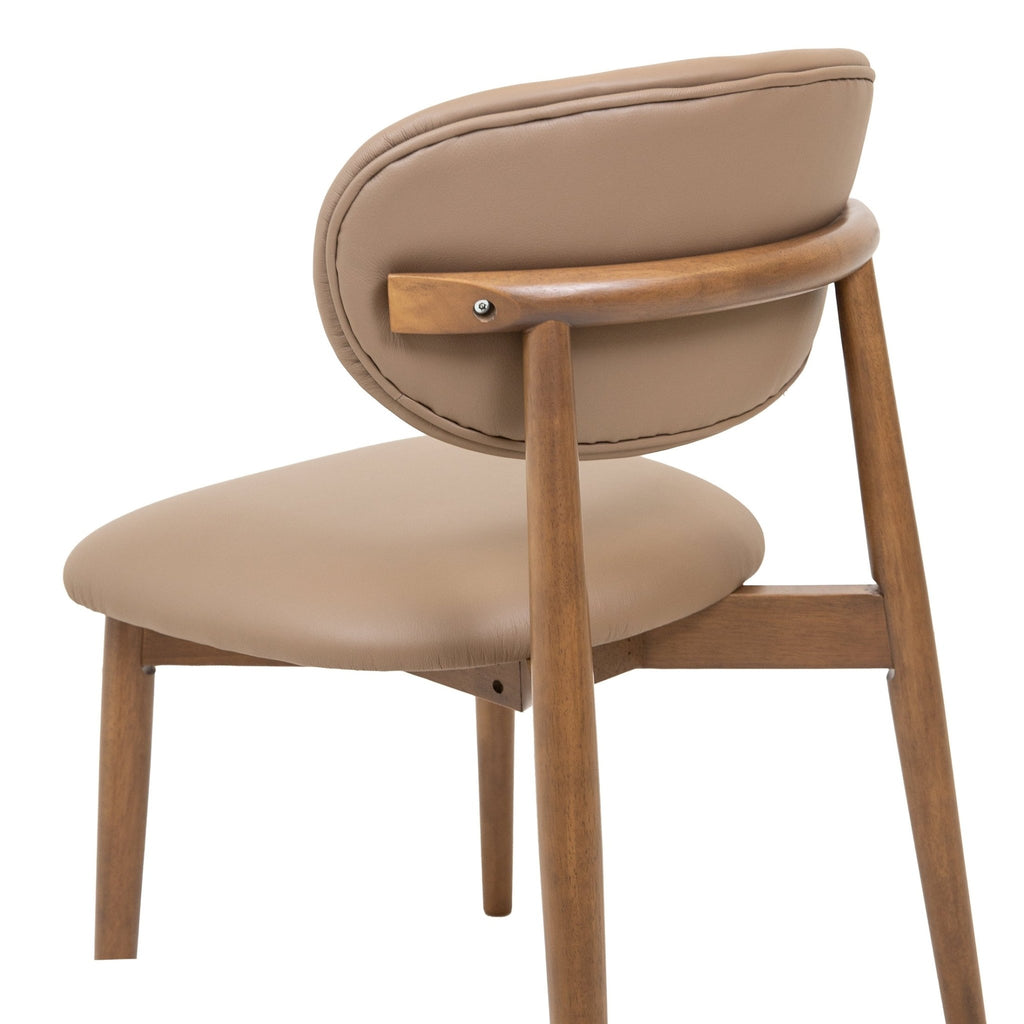Dining ChairSkat Genuine Leather Dining Chair - Dekor Butik