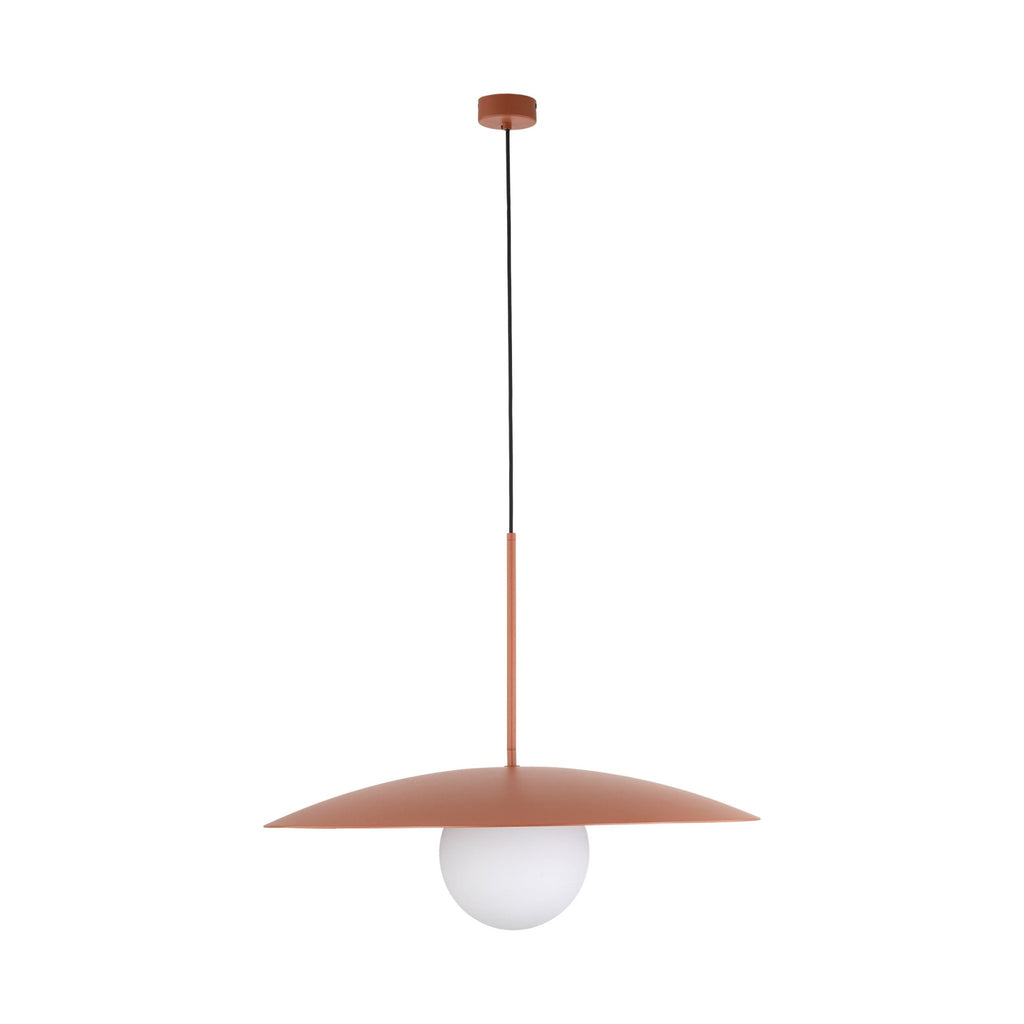 SLATE Mid - Century Modern Wide Dome Pendant Light for Kitchen Island & Dining Table - Dekor Butik