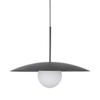 SLATE Mid - Century Modern Wide Dome Pendant Light for Kitchen Island & Dining Table - Dekor Butik