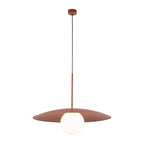 SLATE Mid - Century Modern Wide Dome Pendant Light for Kitchen Island & Dining Table - Dekor Butik