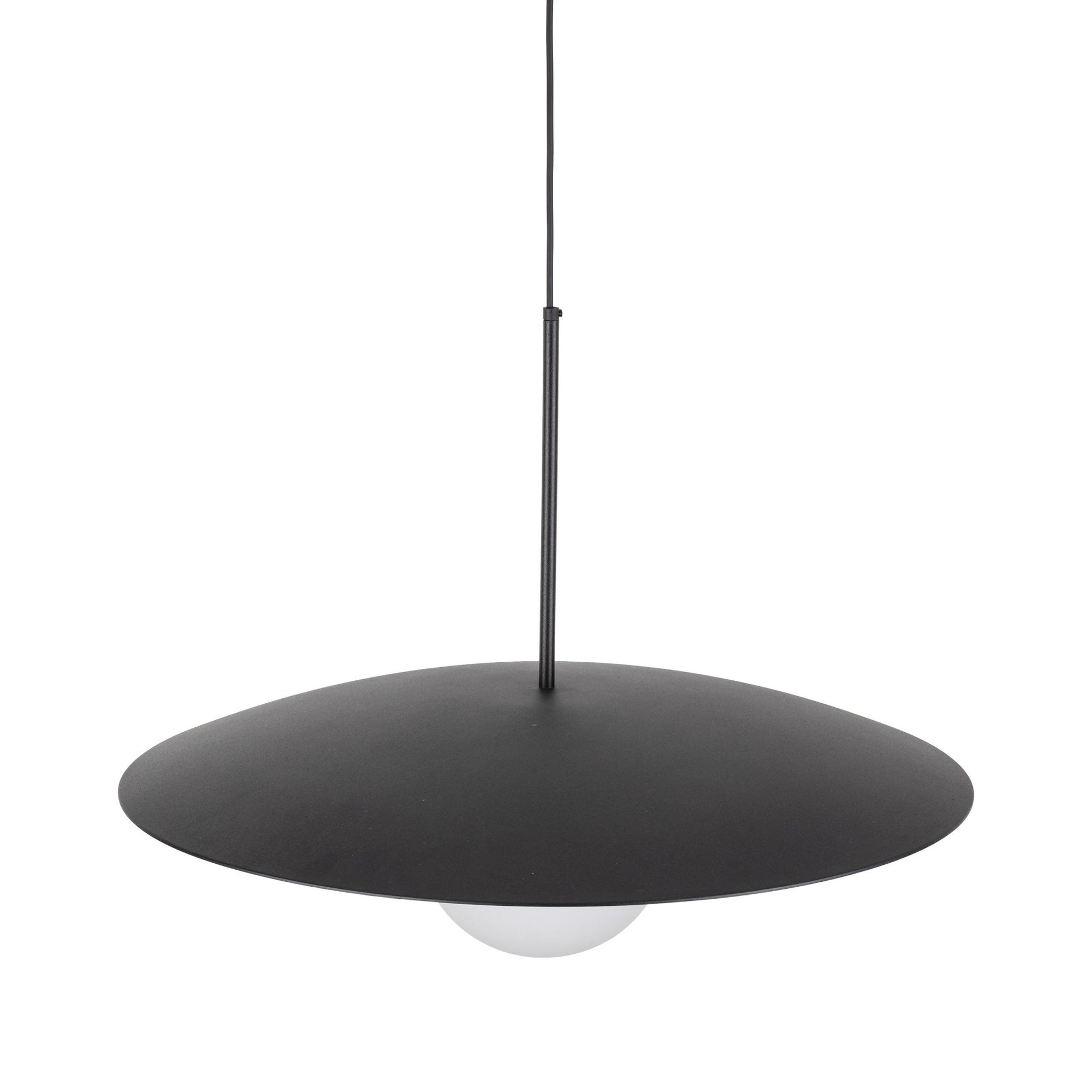SLATE Mid - Century Modern Wide Dome Pendant Light for Kitchen Island & Dining Table - Dekor Butik