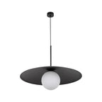 SLATE Mid - Century Modern Wide Dome Pendant Light for Kitchen Island & Dining Table - Dekor Butik
