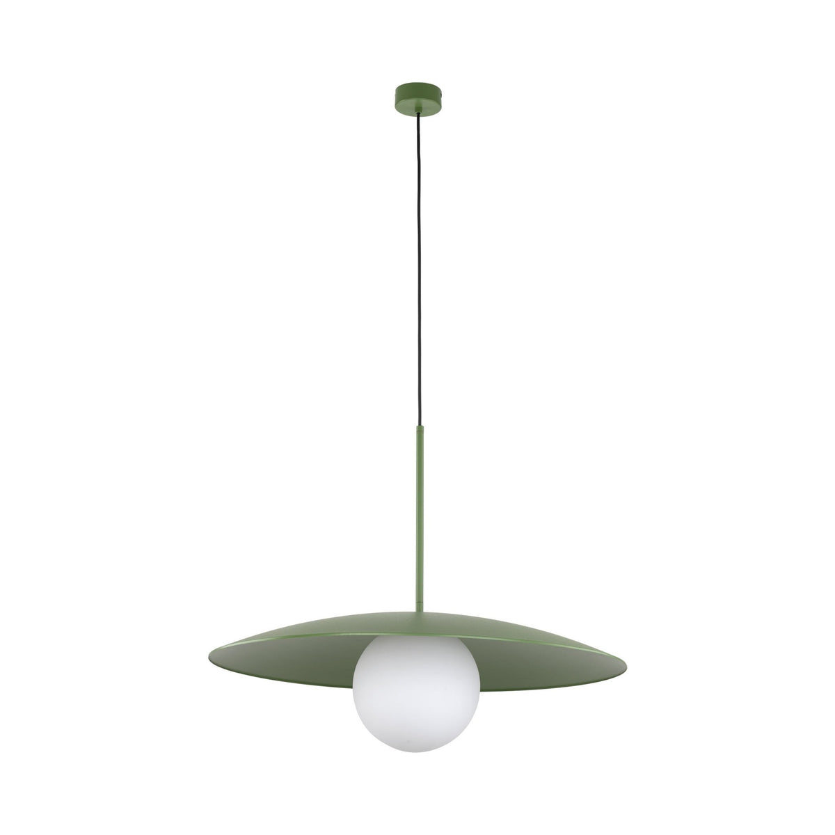 SLATE Mid - Century Modern Wide Dome Pendant Light for Kitchen Island & Dining Table - Dekor Butik