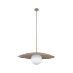 SLATE Mid - Century Modern Wide Dome Pendant Light for Kitchen Island & Dining Table - Dekor Butik