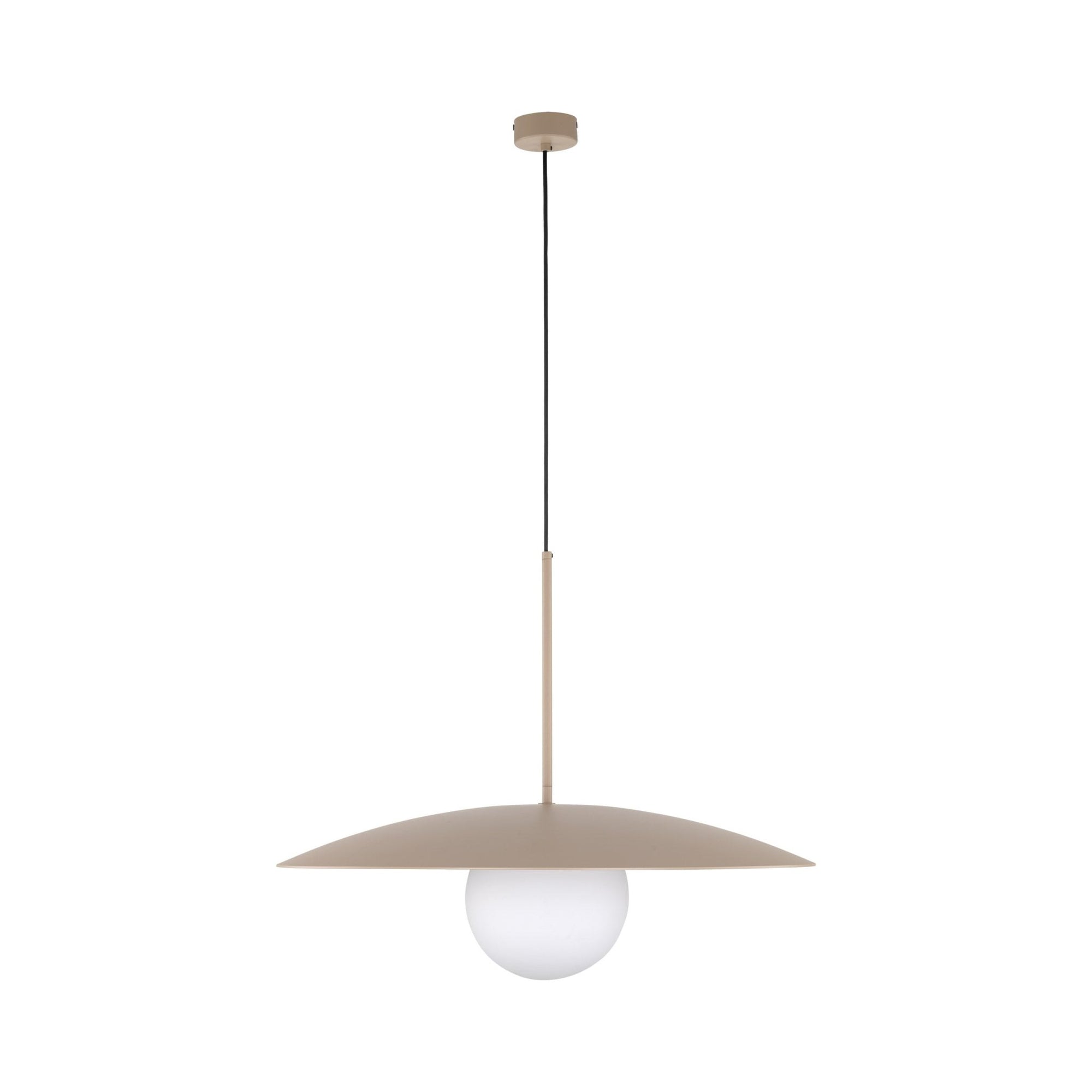 SLATE Mid - Century Modern Wide Dome Pendant Light for Kitchen Island & Dining Table - Dekor Butik