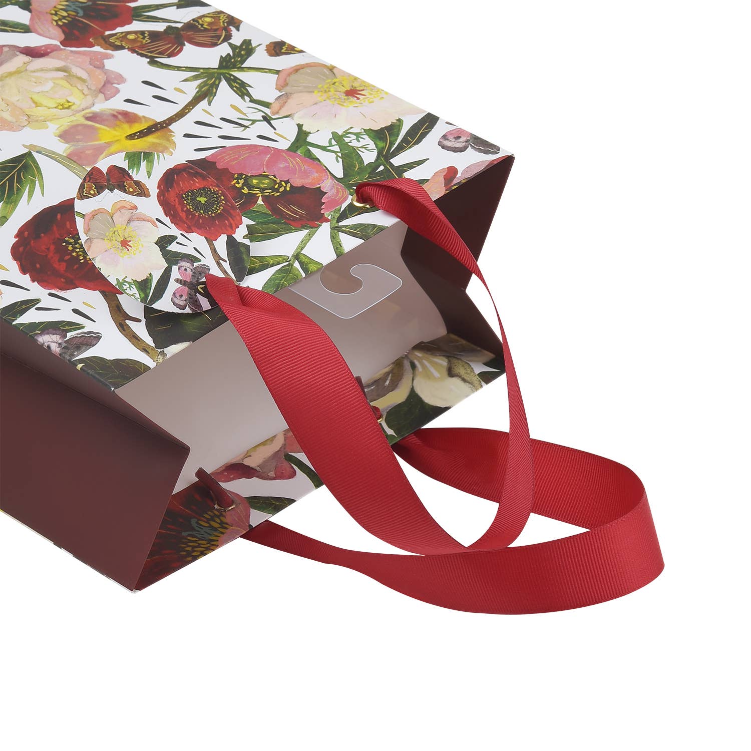 StationerySmall Gift Bag - Peonies - Dekor Butik