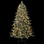 DecorSnowed Pine Christmas Tree With Cones & Led Lights - Dekor Butik