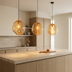 SOL Large Glass Pendant Light - Dekor Butik