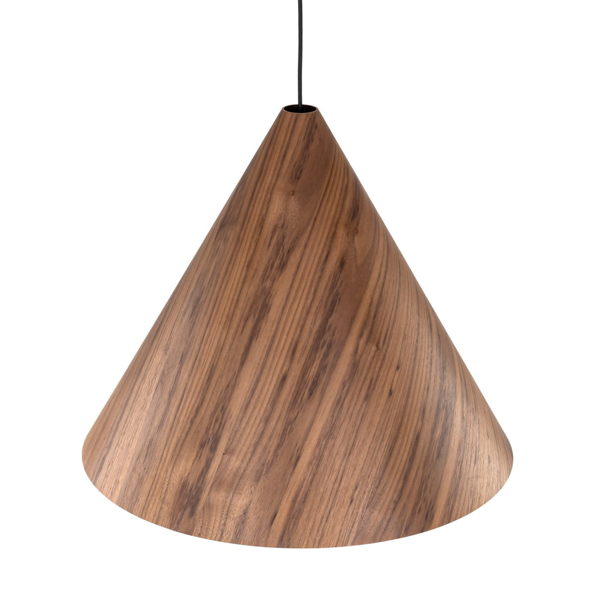 SOLIS Large Scandinavian Wood Pendant Light – Statement Cone Design (Limited Edition) - Dekor Butik