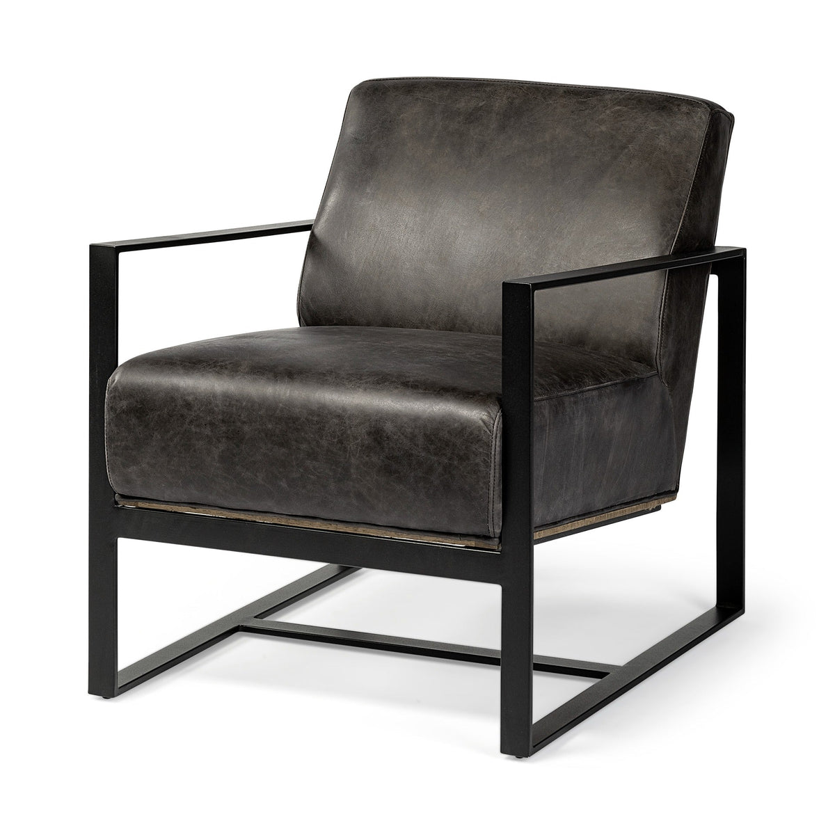 Stamford Accent Chair - Upholstered or Genuine Leather - Dekor Butik