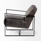 Stamford Accent Chair - Upholstered or Genuine Leather - Dekor Butik