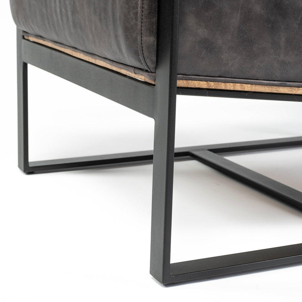 Stamford Accent Chair - Upholstered or Genuine Leather - Dekor Butik