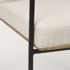 Stamford Fabric Dining Chair - 2 Styles - Dekor Butik