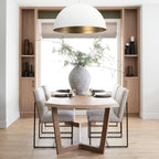 Stamford Fabric Dining Chair - 2 Styles - Dekor Butik