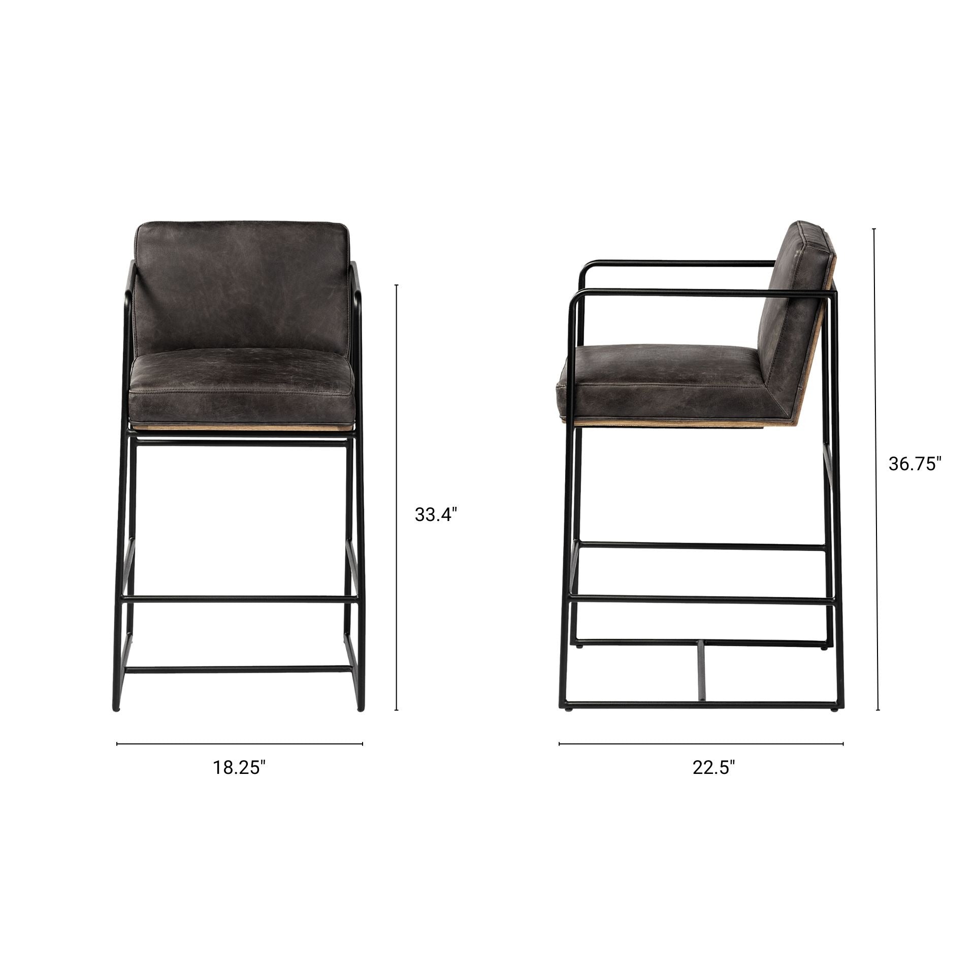 Stamford Stool - 2 Colors, 2 Sizes - Dekor Butik
