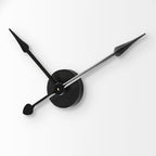 Stoke Round Giant Oversized Industrial Wall Clock - 3 Sizes - Dekor Butik