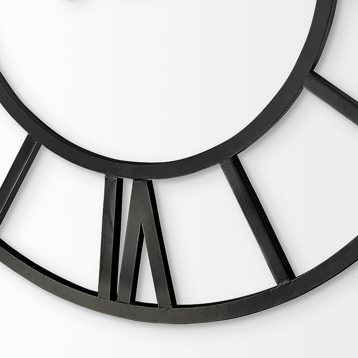 Stoke Round Giant Oversized Industrial Wall Clock - 3 Sizes - Dekor Butik