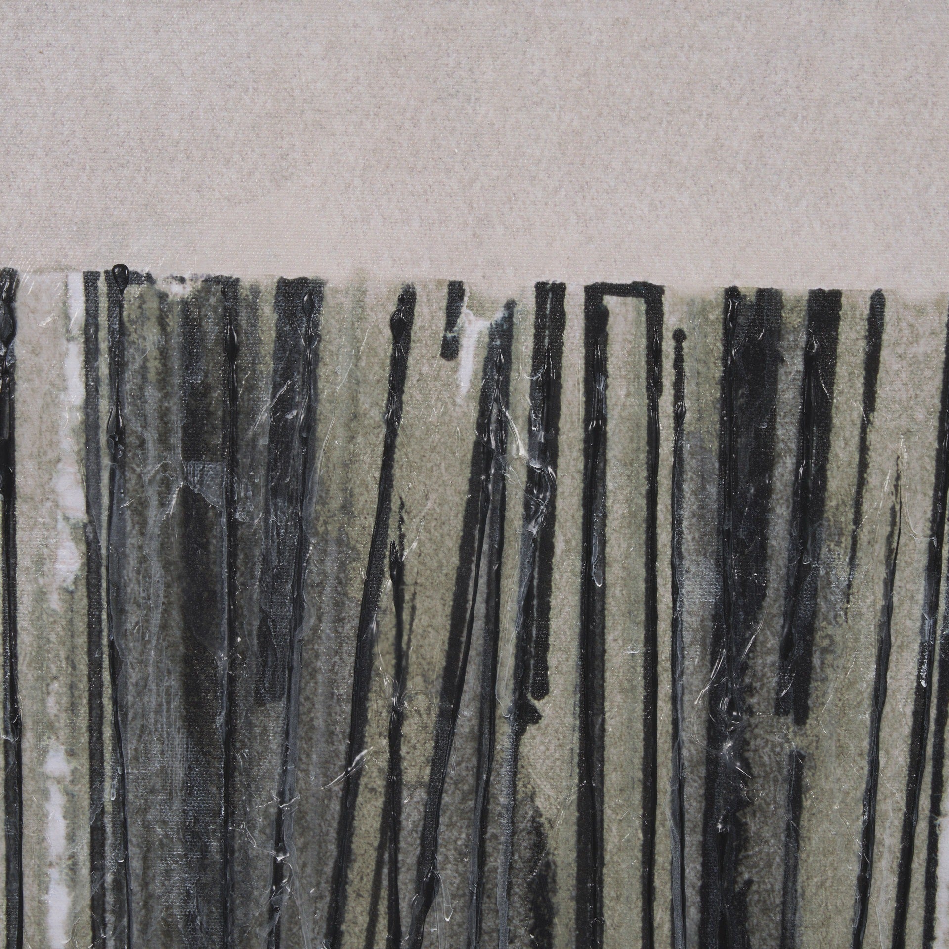 Strand by Mercana Studio a Hand Embellished Textured Framed Canvas - Dekor Butik
