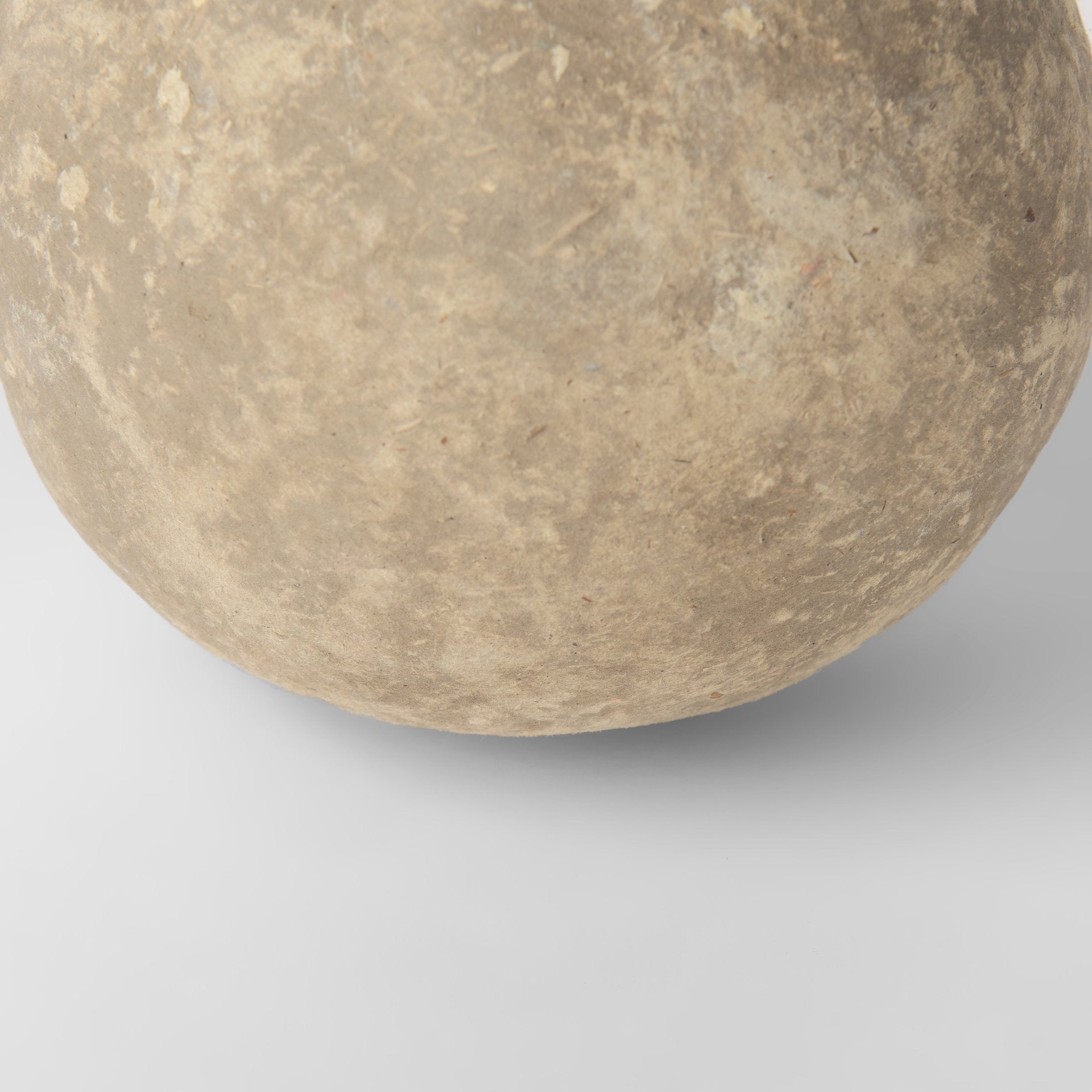 Sunita Set of 3 Gray Paper Mache Orbs - Dekor Butik