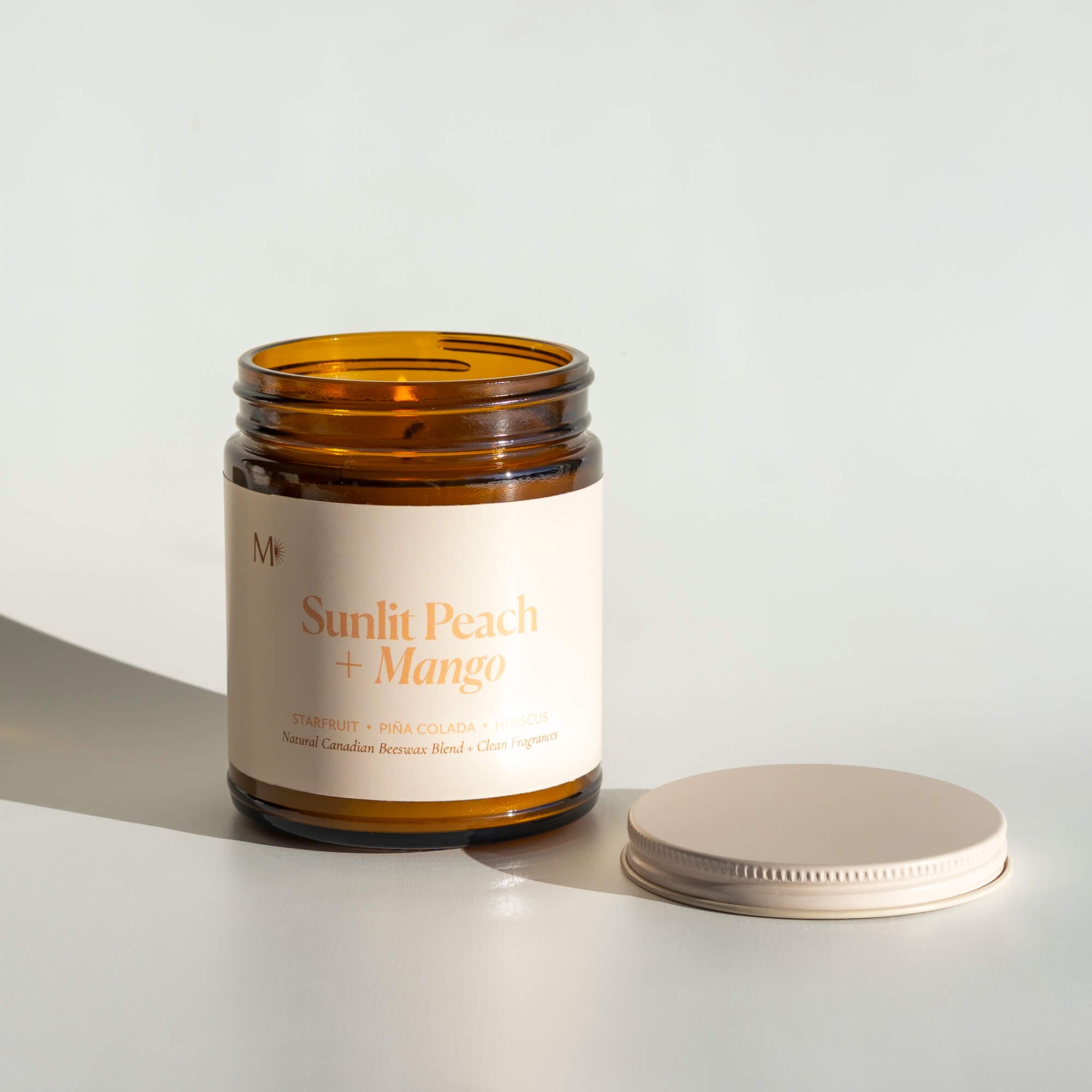 CandlesSunlit Peach + Mango Candle - Dekor Butik