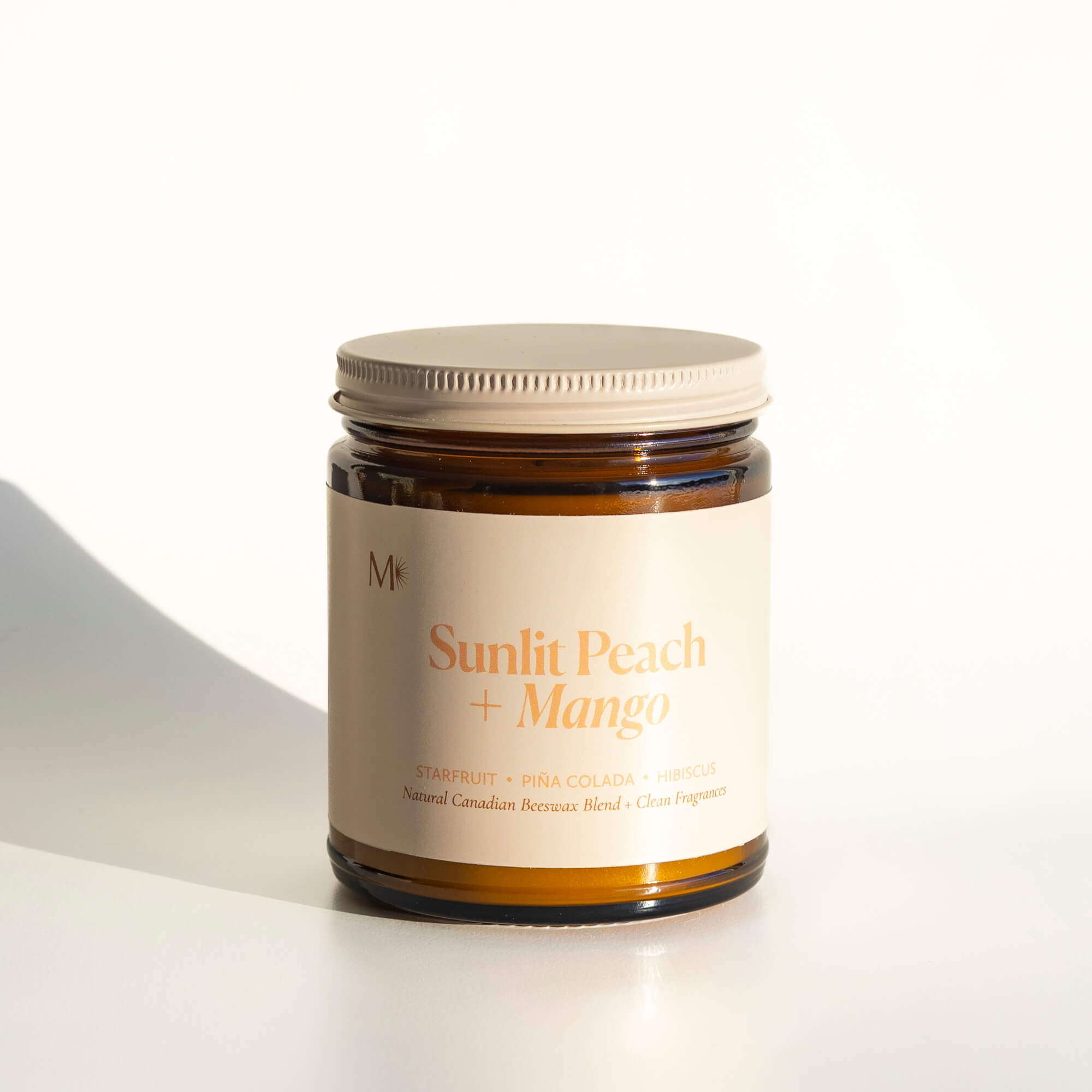 Sunlit Peach + Mango Candle
