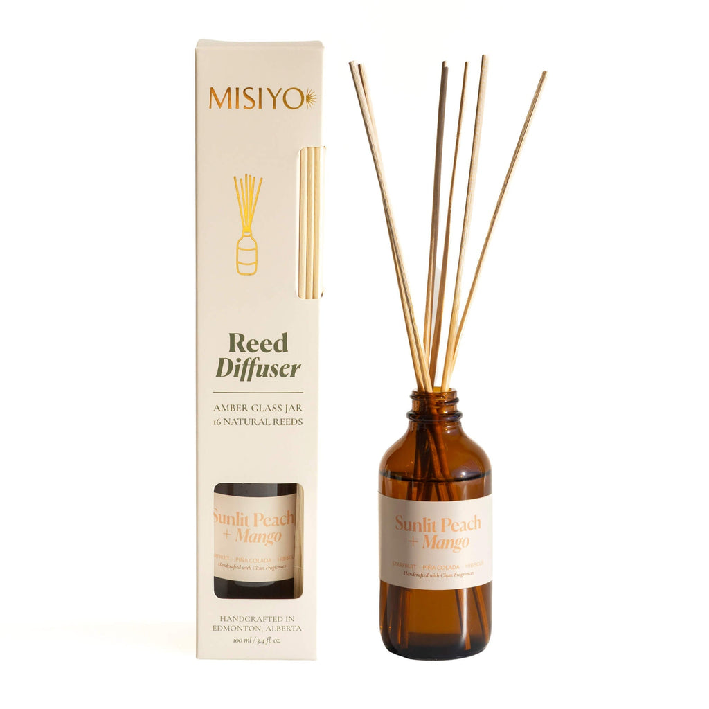 Reed DiffusersSunlit Peach + Mango Reed Diffuser - Dekor Butik