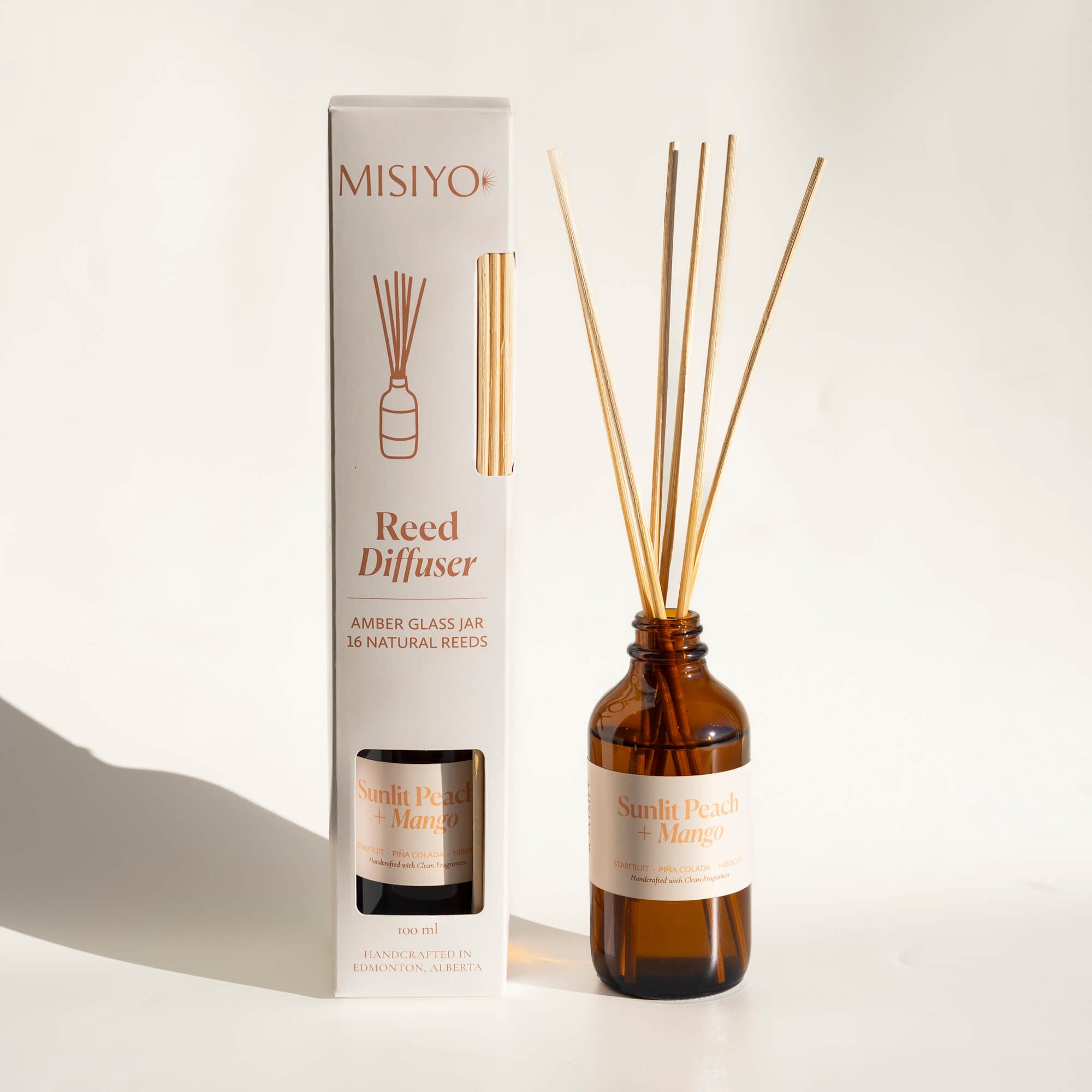 Reed DiffusersSunlit Peach + Mango Reed Diffuser - Dekor Butik