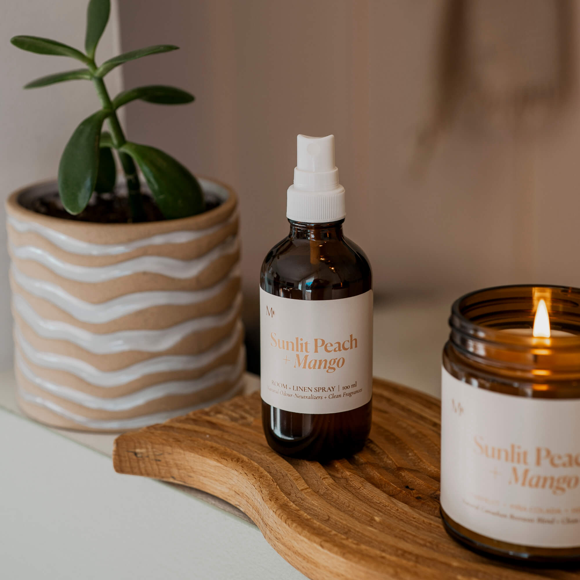 Room & Linen SpraySunlit Peach + Mango Room and Linen Spray - Dekor Butik