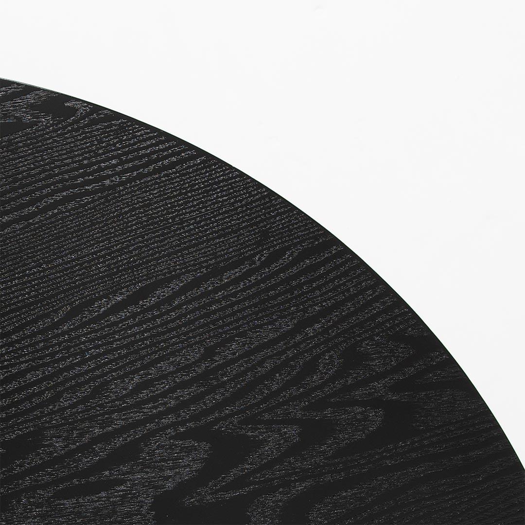 baseSurface Pedestal Dining Table - Black - Dekor Butik