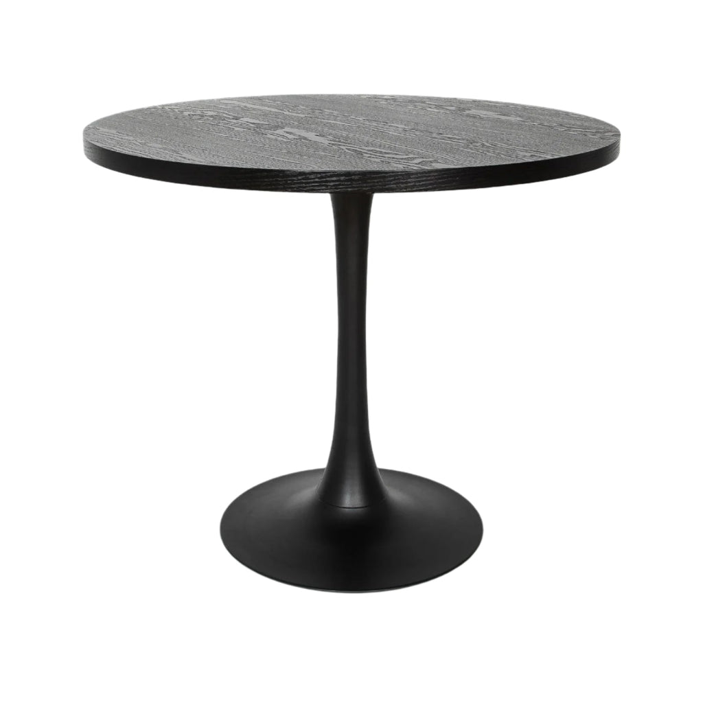 baseSurface Pedestal Dining Table - Black - Dekor Butik