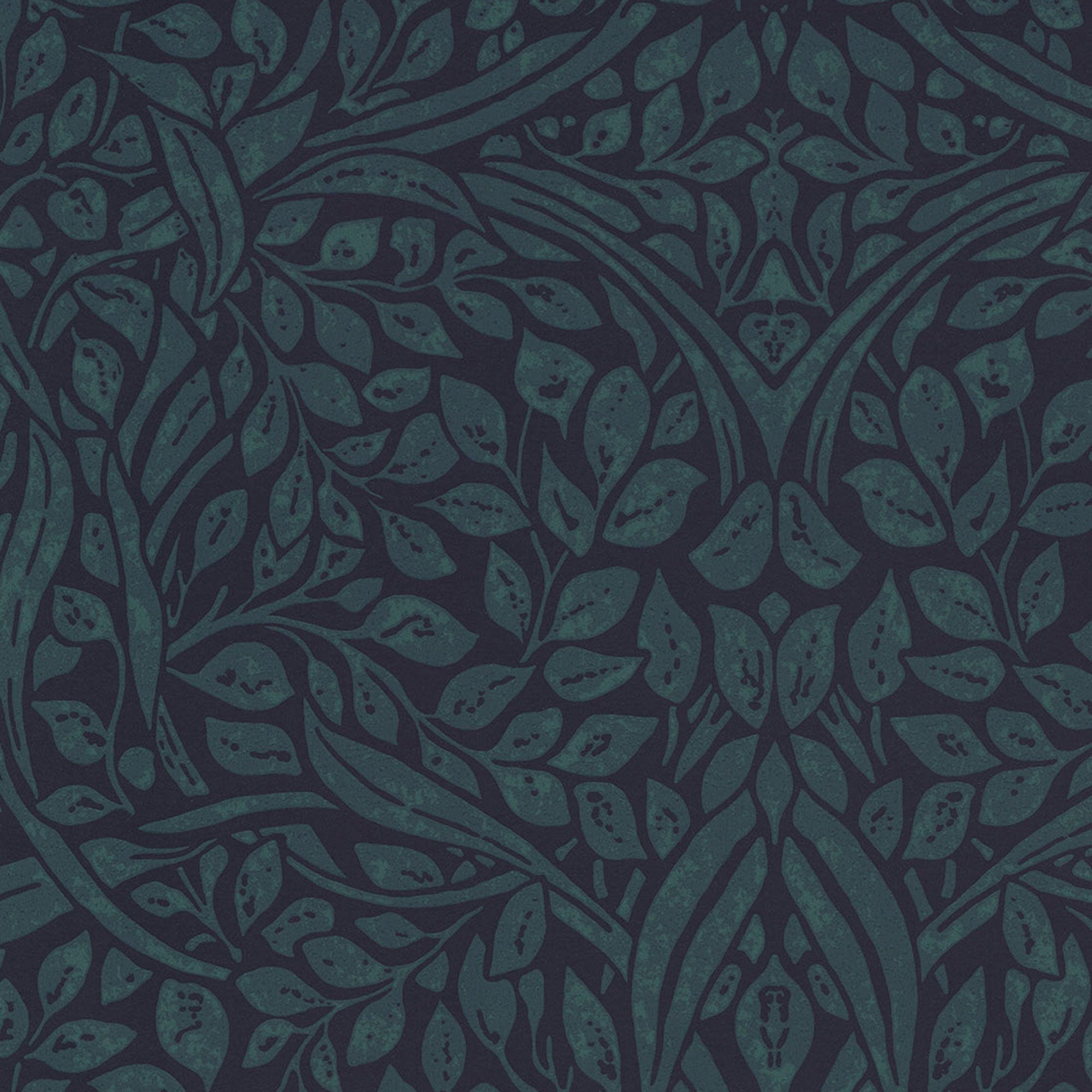 WallpaperSwirling Leaves Wallpaper - Dekor Butik