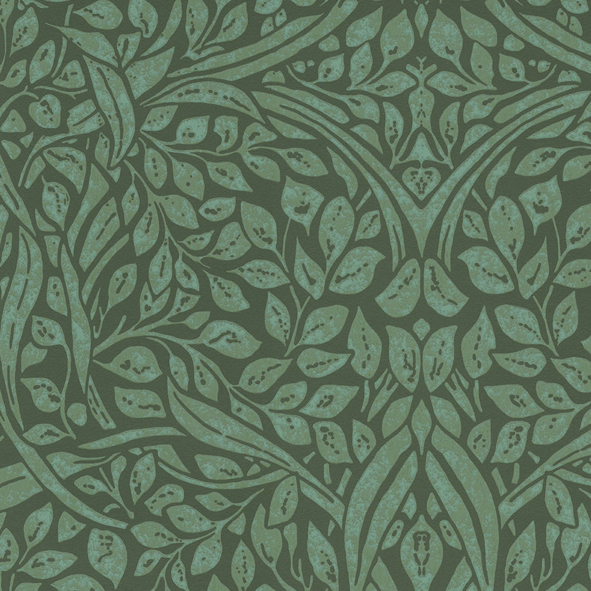 WallpaperSwirling Leaves Wallpaper - Dekor Butik