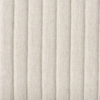 Tahoe Cream Fabric and Black - Brown Wood Dining Chair - Dekor Butik