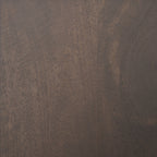 Takoda Dark Brown Wood Tapered Drum Accent Table - Dekor Butik