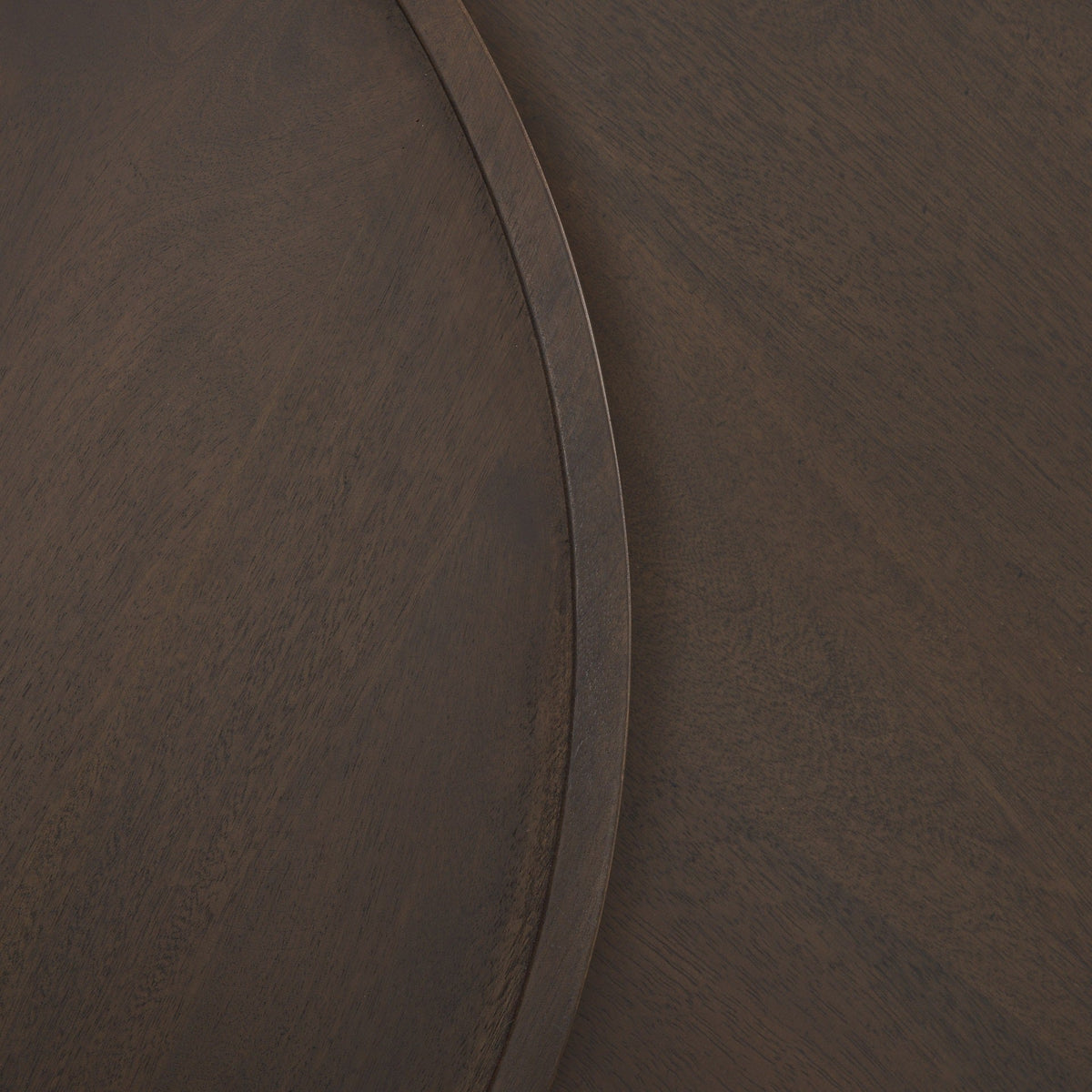 Takoda Dark Brown Wood Tapered Drum Nesting Coffee Tables - Set of 2 - Dekor Butik