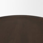 Takoda Dark Brown Wood Tapered Drum Nesting Coffee Tables - Set of 2 - Dekor Butik