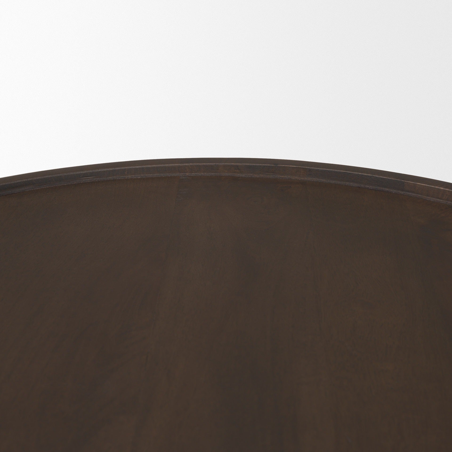 Takoda Dark Brown Wood Tapered Drum Nesting Coffee Tables - Set of 2 - Dekor Butik