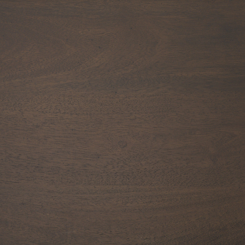 Takoda Dark Brown Wood Tapered Drum Nesting Coffee Tables - Set of 2 - Dekor Butik