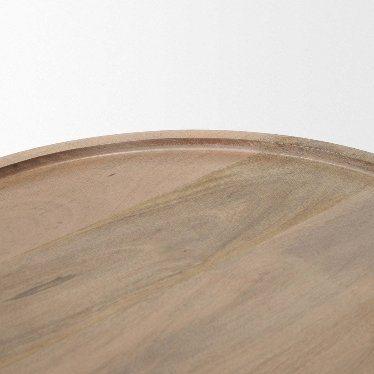 Takoda Light Brown Wood Tapered Drum Accent Table - Dekor Butik