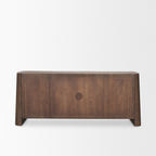 Tammar Brown Wood 4 - Door Sideboard - Dekor Butik